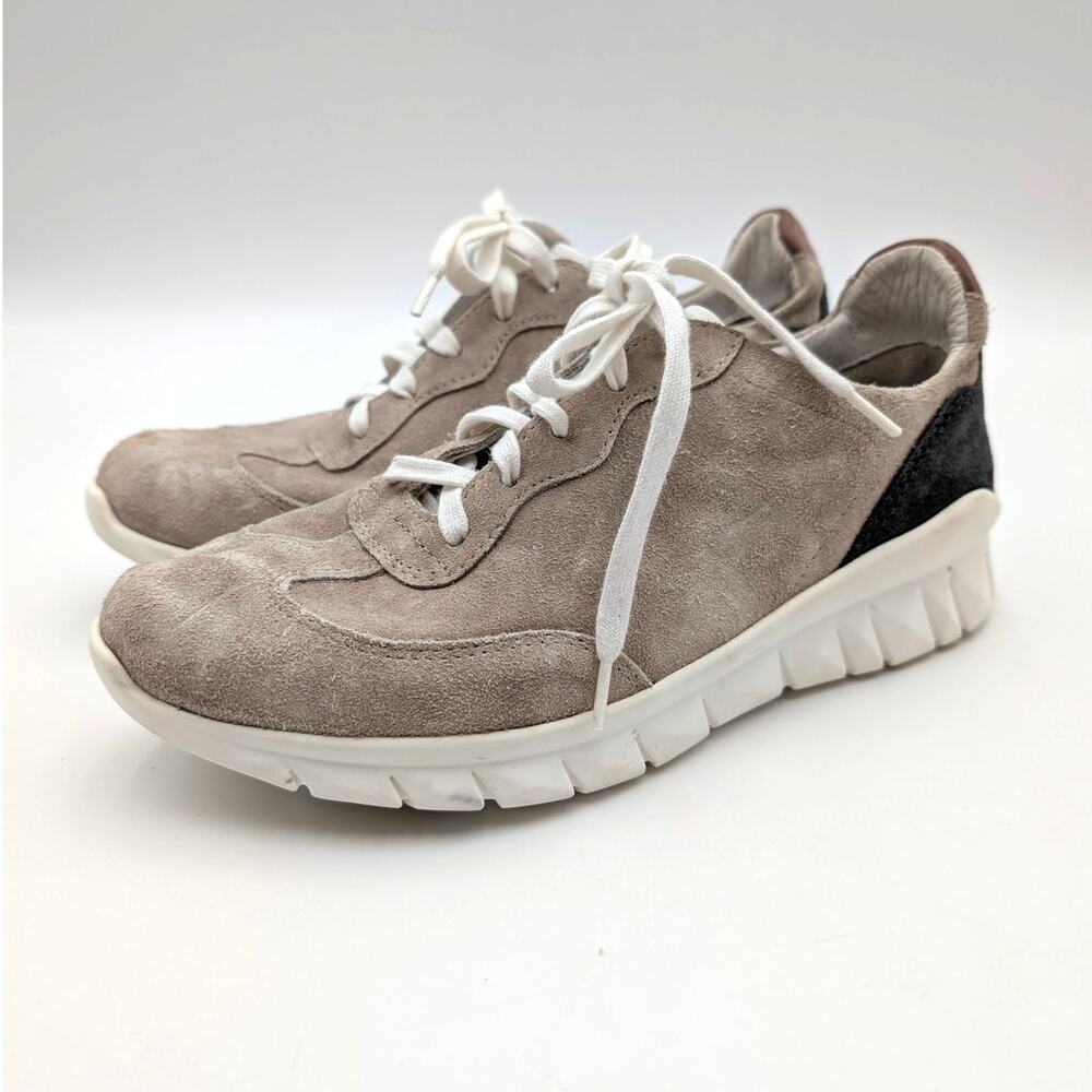 Naot Infinity Lace-Up Sneaker Shoes Round Toe Women's Sandstone Size US7.5 EU38